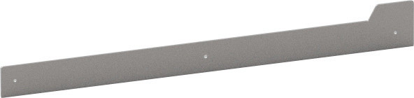 Seitenabdeckung links für Arbeitsplatte am Gerät 735 x 3 x 75 mm